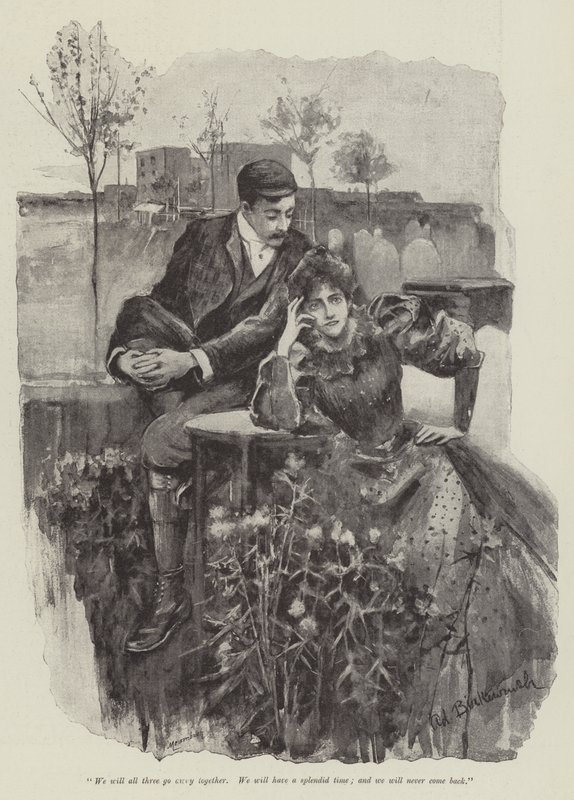 La Reina Rebelde, por Walter Besant de Adolphe Birkenruth
