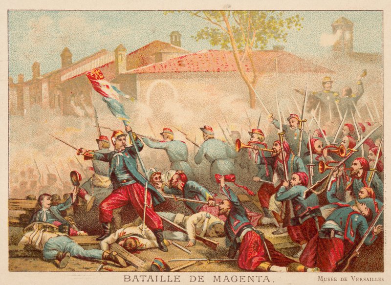 Batalla de Magenta, Italia, 1859 de Adolphe Yvon