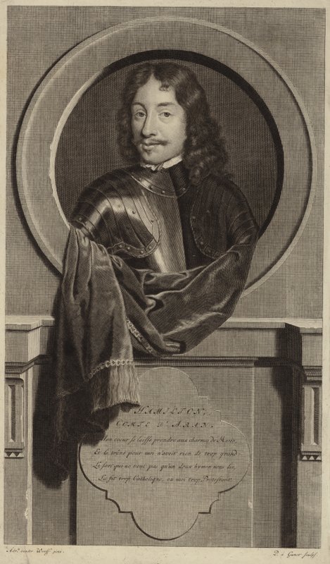 Retrato de James Hamilton, Conde de Arran de Adriaan van der Werff