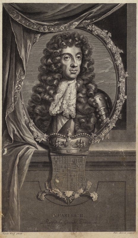 Retrato del Rey Carlos II de Adriaan van der Werff