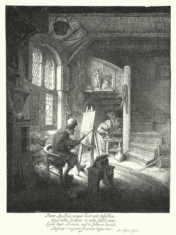 El pintor de Adriaen Jansz. van Ostade