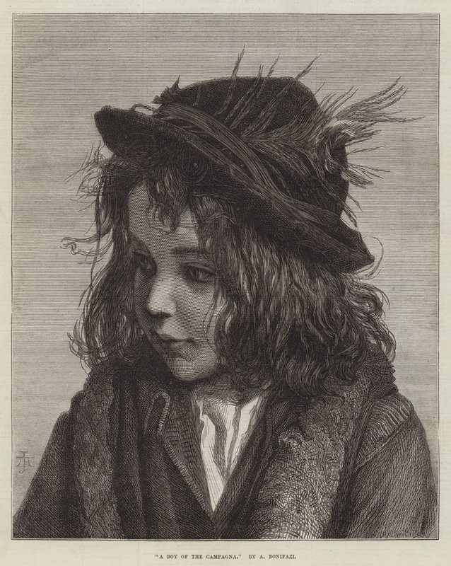 Un niño de la Campagna de Adriano Bonifazi