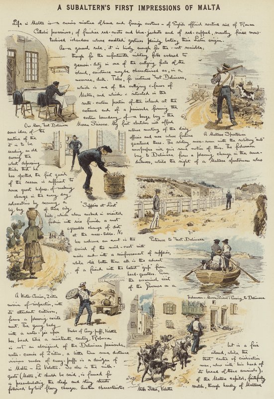 Las primeras impresiones de un subalterno de Malta de Adrien Emmanuel Marie