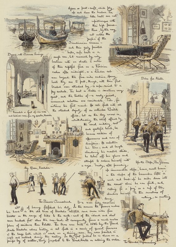 Las primeras impresiones de un subalterno de Malta de Adrien Emmanuel Marie