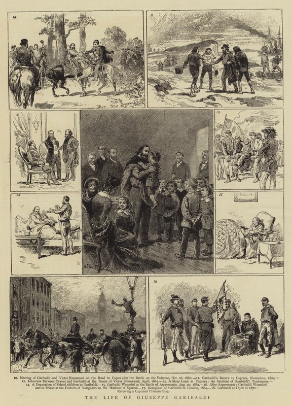 La vida de Giuseppe Garibaldi de Adrien Emmanuel Marie