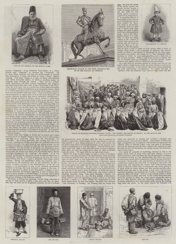 El Shah y su País de Adrien Emmanuel Marie