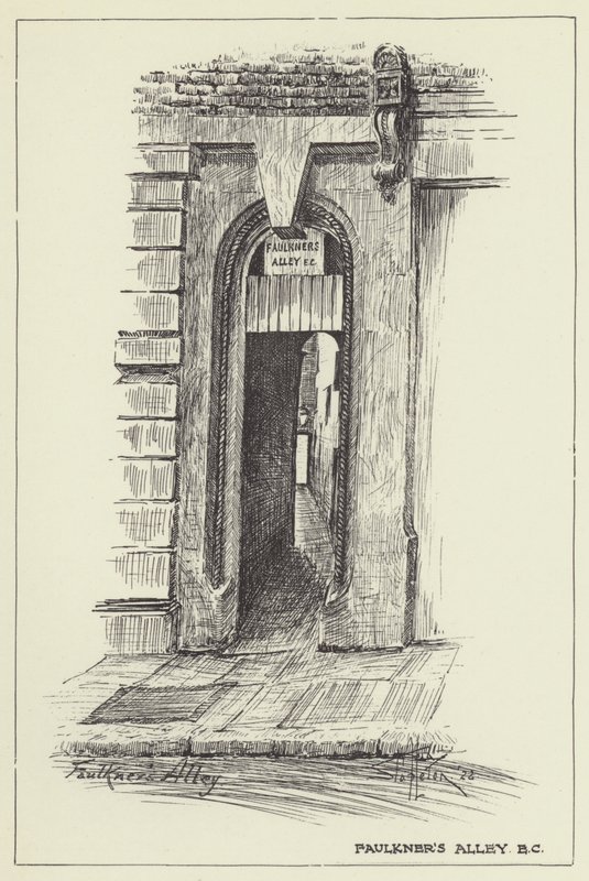 Callejón Faulkners, EC de Alan Stapleton