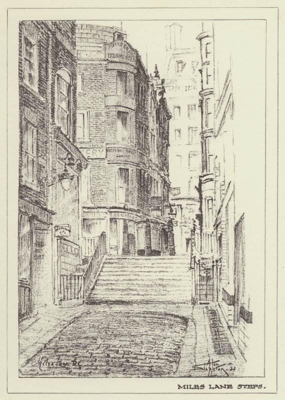 Escaleras de Miles Lane de Alan Stapleton