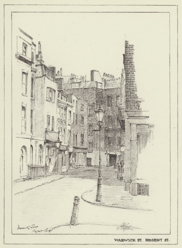 Calle Warwick, Calle Regent de Alan Stapleton