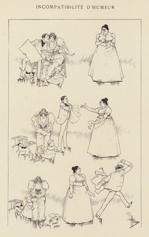 Incompatibilidad de humor de Albert Guillaume