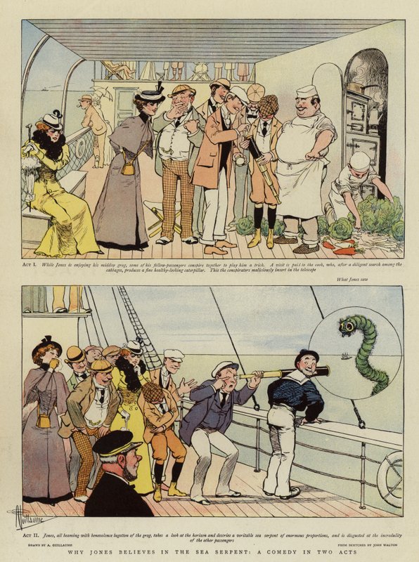Por qué Jones cree en el monstruo marino, una comedia en dos actos de Albert Guillaume