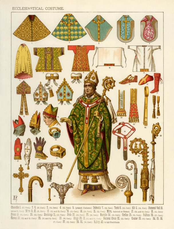 Traje eclesiástico de Albert Kretschmer