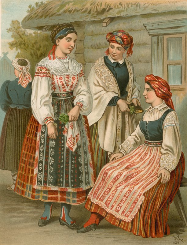 Traje Alemán, Lituania de Albert Kretschmer