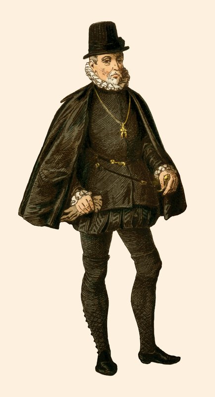 Rey Felipe II de España de Albert Kretschmer