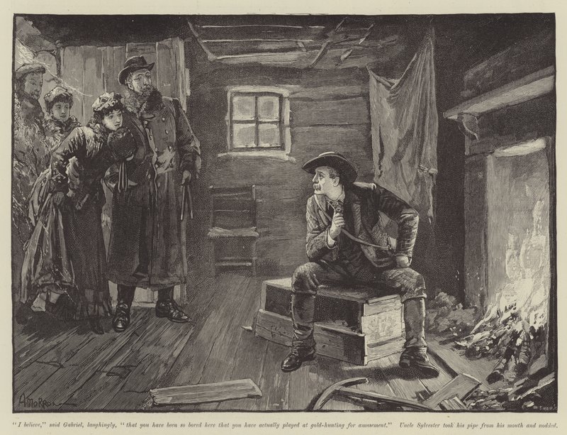 Su tío de California, por Bret Harte de Albert Morrow