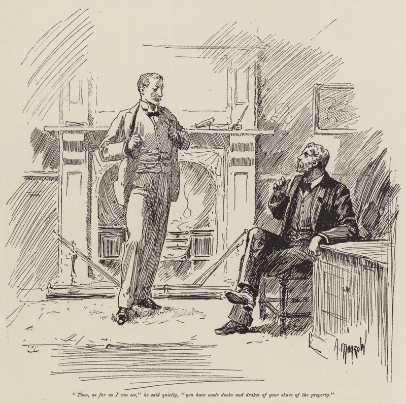 Su tío de California, por Bret Harte de Albert Morrow
