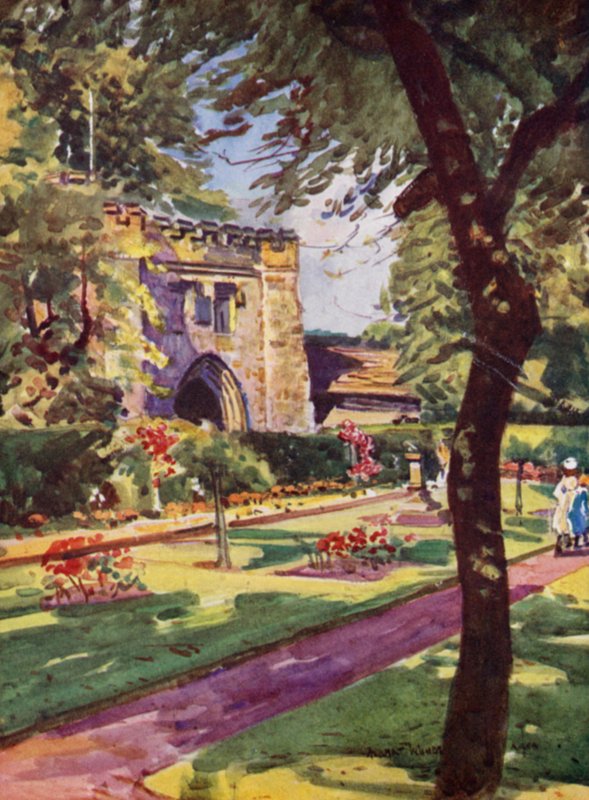 Abadía de Whalley, la Puerta Noreste de Albert Woods