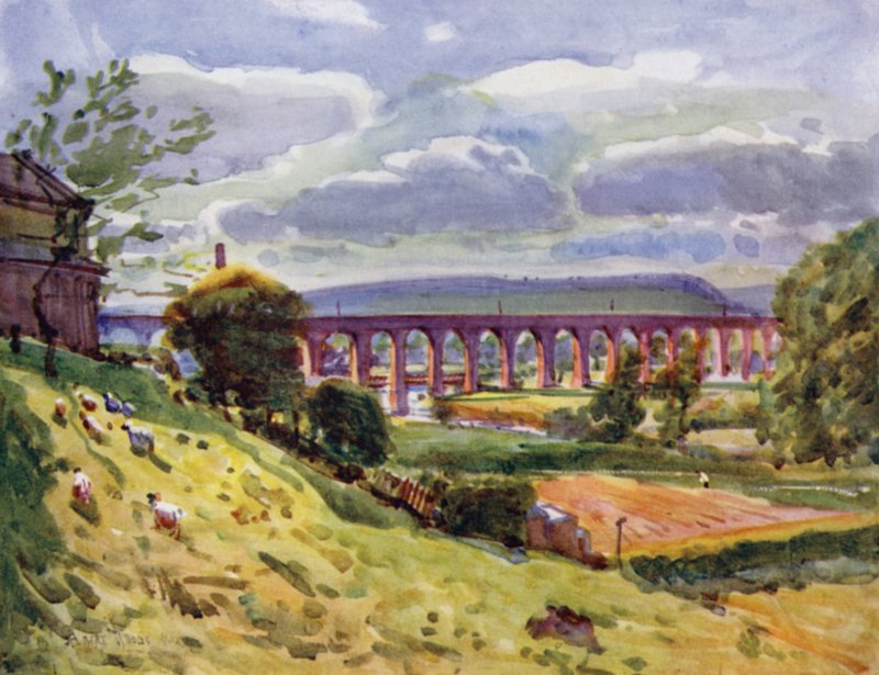 Whalley, el Viaducto de Albert Woods