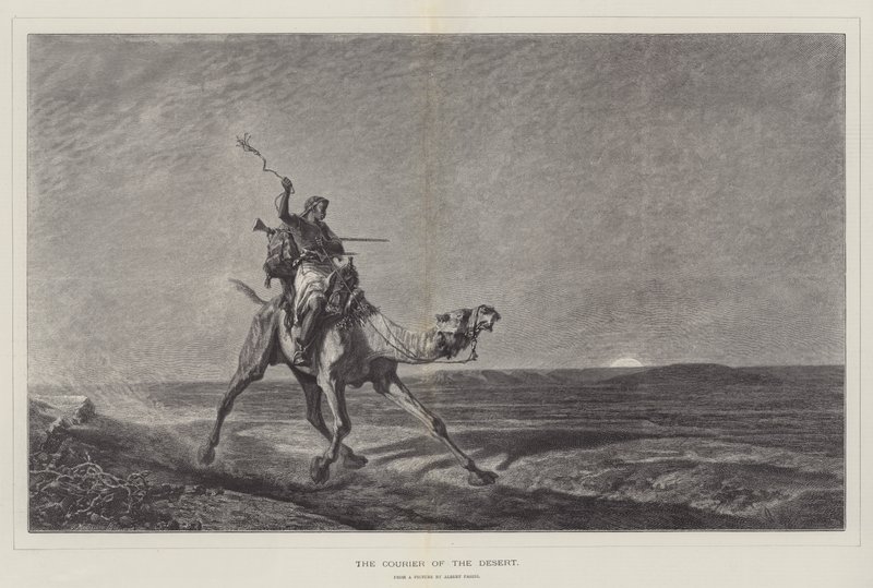 El mensajero del desierto de Alberto Pasini