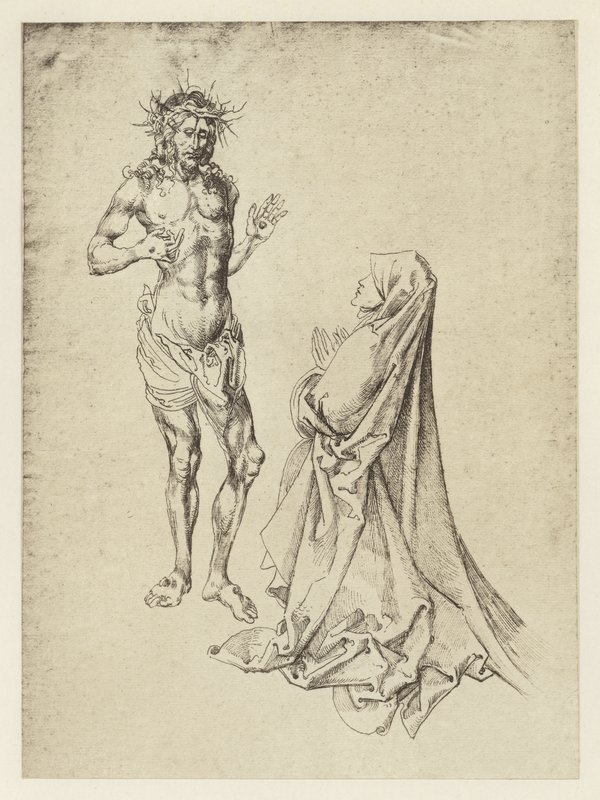Cristo apareciendo a la Virgen María de Durero de Albrecht Dürer