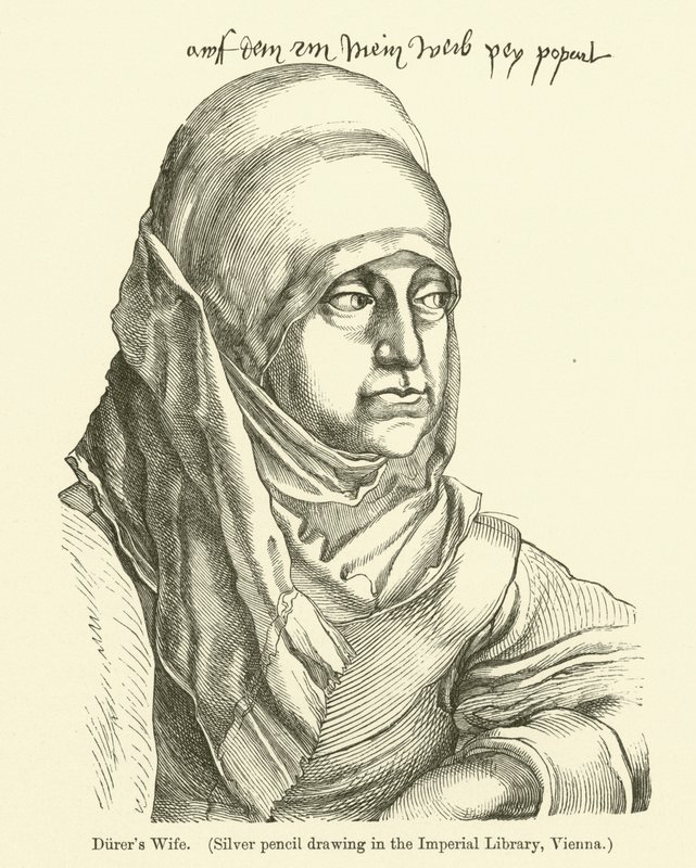 Esposa de Albrecht Durer de Albrecht Dürer