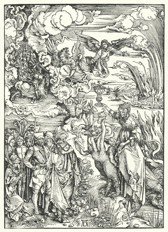 La Gran Ramera de Babilonia de Albrecht (after) Durer or Duerer