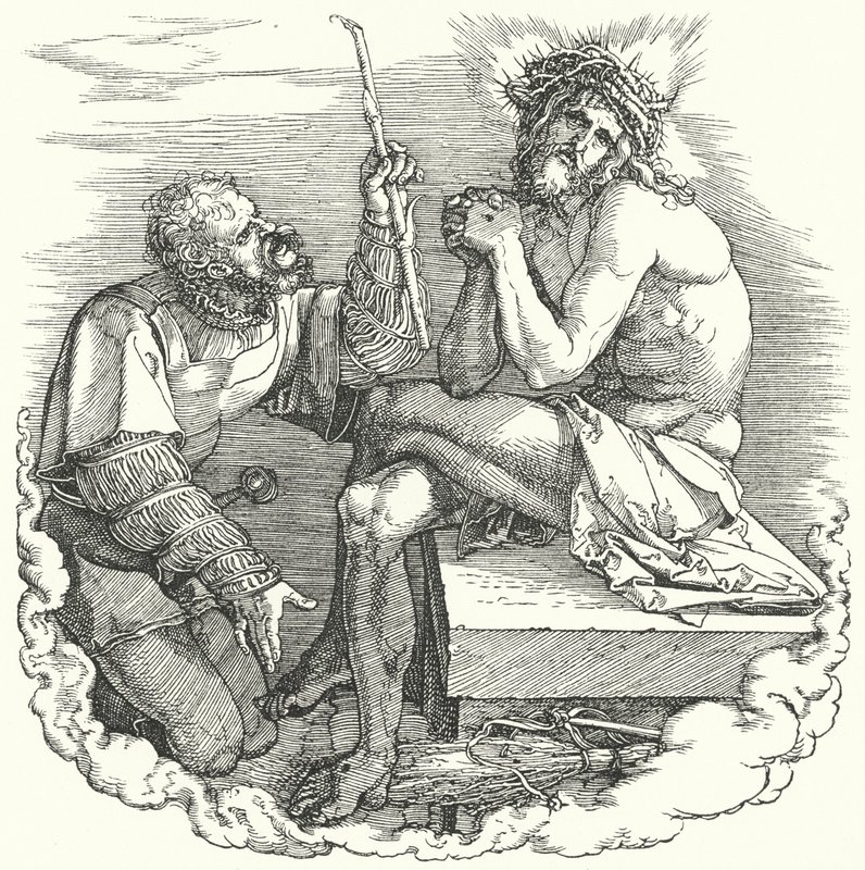 Página de título de La Gran Pasión de Albrecht Dürer, que representa los últimos días de Cristo en la Tierra de Albrecht (after) Durer or Duerer