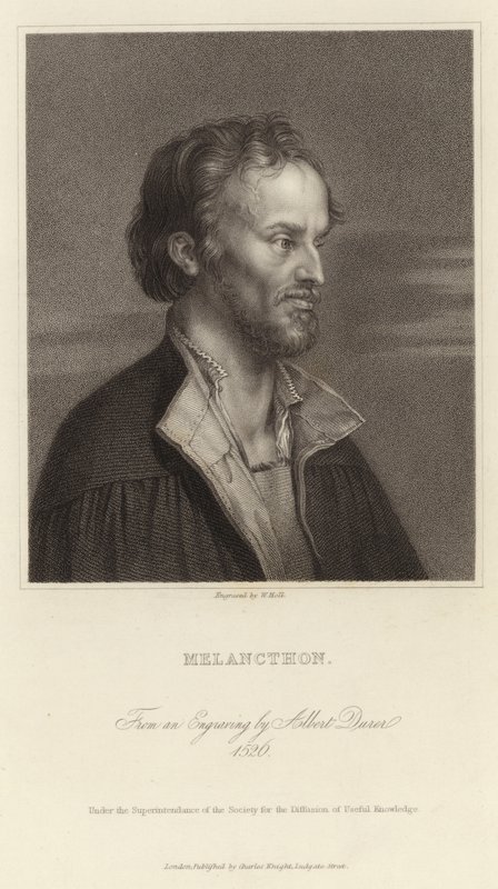 Melanchthon - Reformador alemán y colaborador de Martín Lutero (1497-1560) de Albrecht Dürer