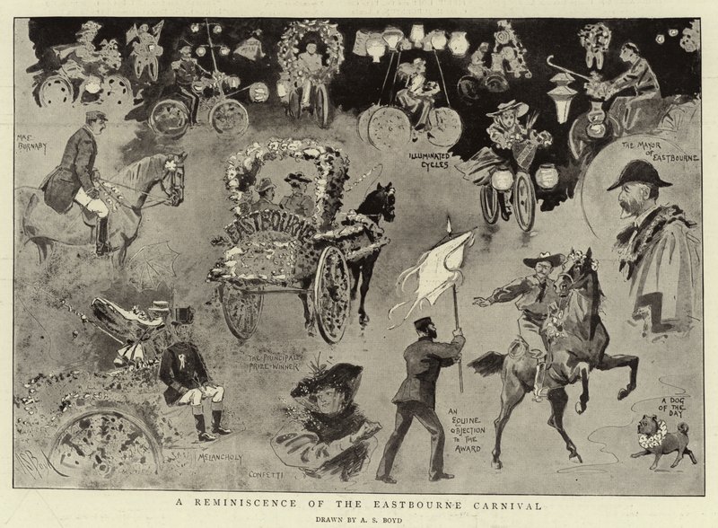 Un recuerdo del carnaval de Eastbourne de Alexander Stuart Boyd