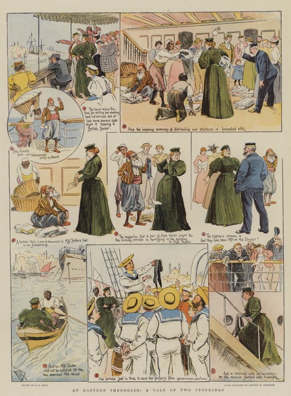 Un embrollo oriental, una historia de dos medias de Alexander Stuart Boyd