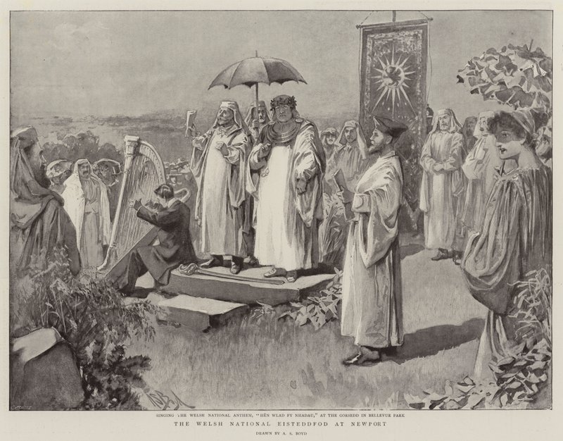 El Eisteddfod Nacional de Gales en Newport de Alexander Stuart Boyd