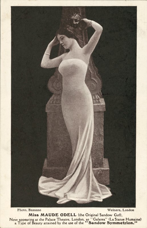 Maude Odell, actriz estadounidense de teatro de Alexander Bassano