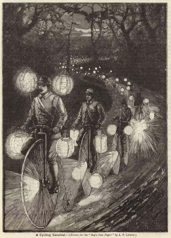 Un carnaval de ciclismo de Alexander Francis Lydon