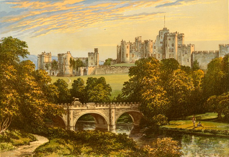 Castillo de Alnwick de Alexander Francis Lydon