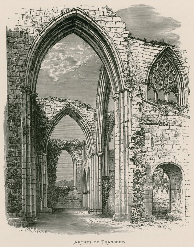 Bolton Priory, Arcos del Transepto de Alexander Francis Lydon