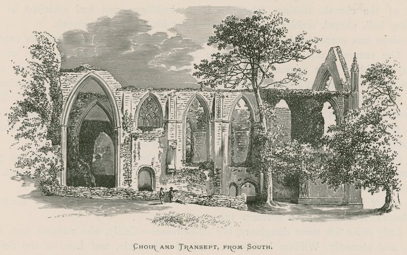 Priorato de Bolton, Coro y Transepto, desde el sur de Alexander Francis Lydon