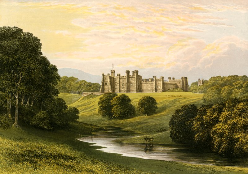 Castillo de Brancepeth de Alexander Francis Lydon