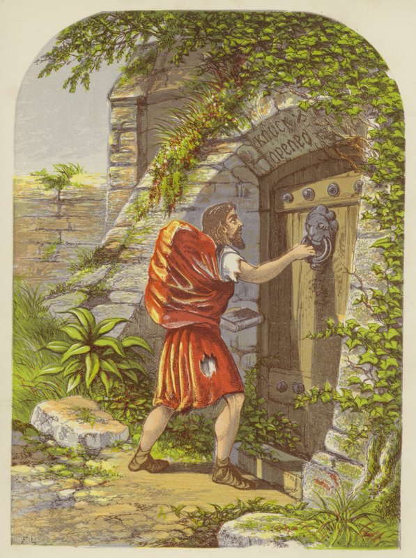 Cristiano en la puerta de Alexander Francis Lydon