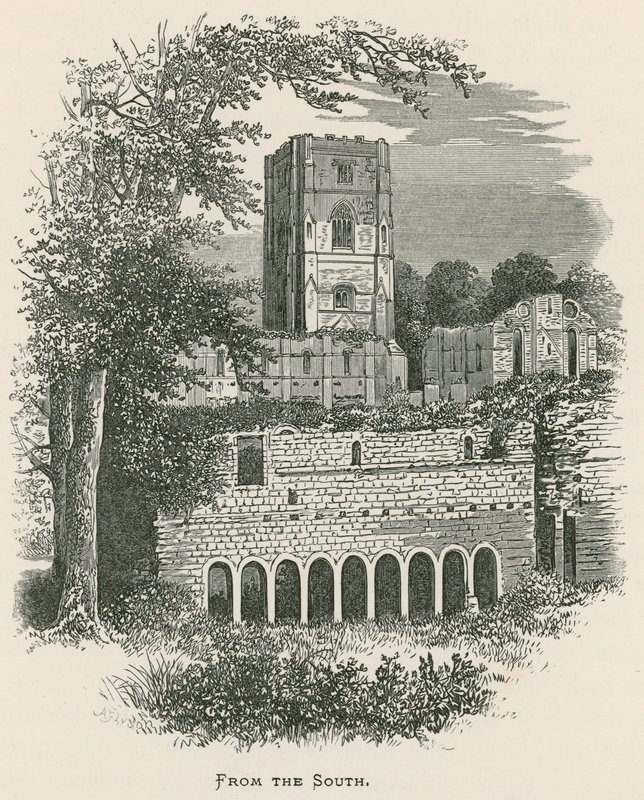 Abadía de Fountains, Desde el Sur de Alexander Francis Lydon