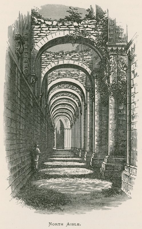 Abadía de Fountains, nave norte de Alexander Francis Lydon