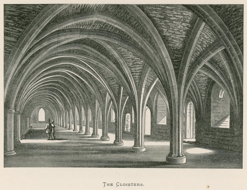 Abadía de Fountains, Los Claustros de Alexander Francis Lydon