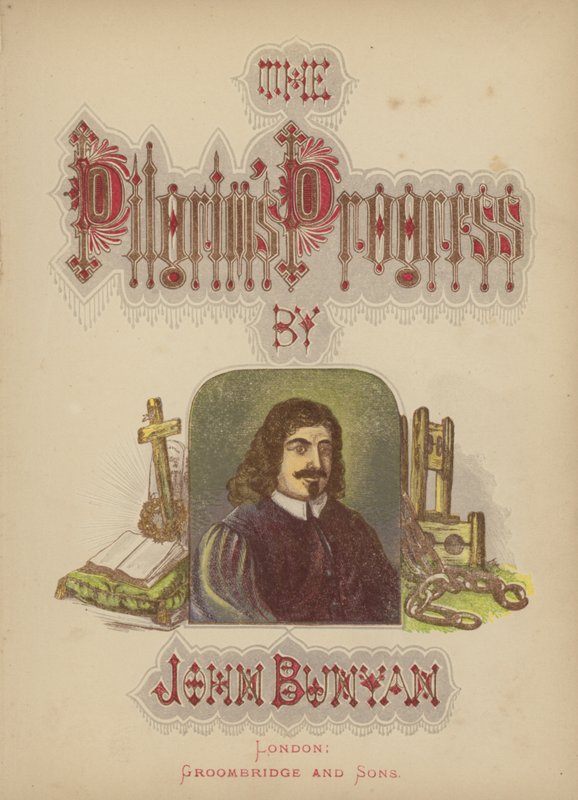 Frontispicio de El progreso del peregrino de John Bunyan de Alexander Francis Lydon