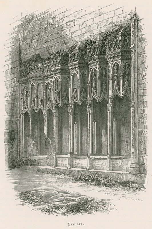Abadía de Furness, Sedilia de Alexander Francis Lydon