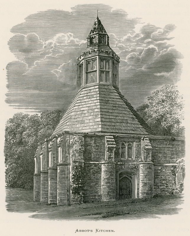 Abadía de Glastonbury, cocina del abad de Alexander Francis Lydon