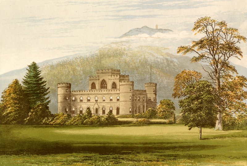 Castillo de Inveraray de Alexander Francis Lydon