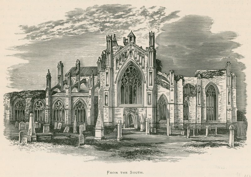 Abadía de Melrose, Desde el Sur de Alexander Francis Lydon