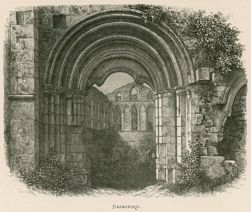 Abadía de Rievaulx, Refectorio de Alexander Francis Lydon