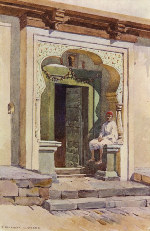 Una puerta, Poona de Alexander Henry Hallam Murray
