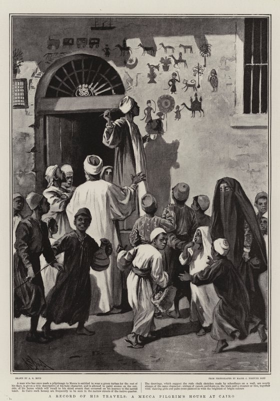 Un Registro de sus Viajes, la Casa de un Peregrino de La Meca en El Cairo de Alexander Stuart Boyd