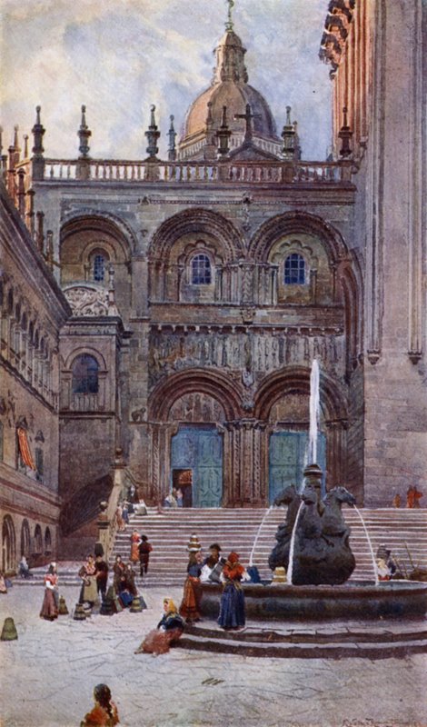 Catedral de Santiago de Compostela, Puerta Sur de Alexander Wallace Rimington